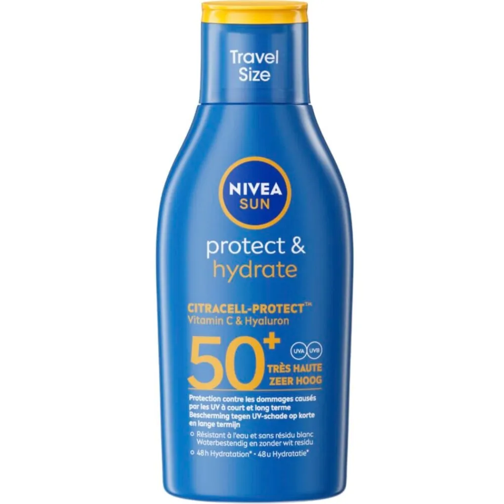 Nivea Sun Zonnebrand>Protect & Hydrate SPF50+ Zonnebrandlotion