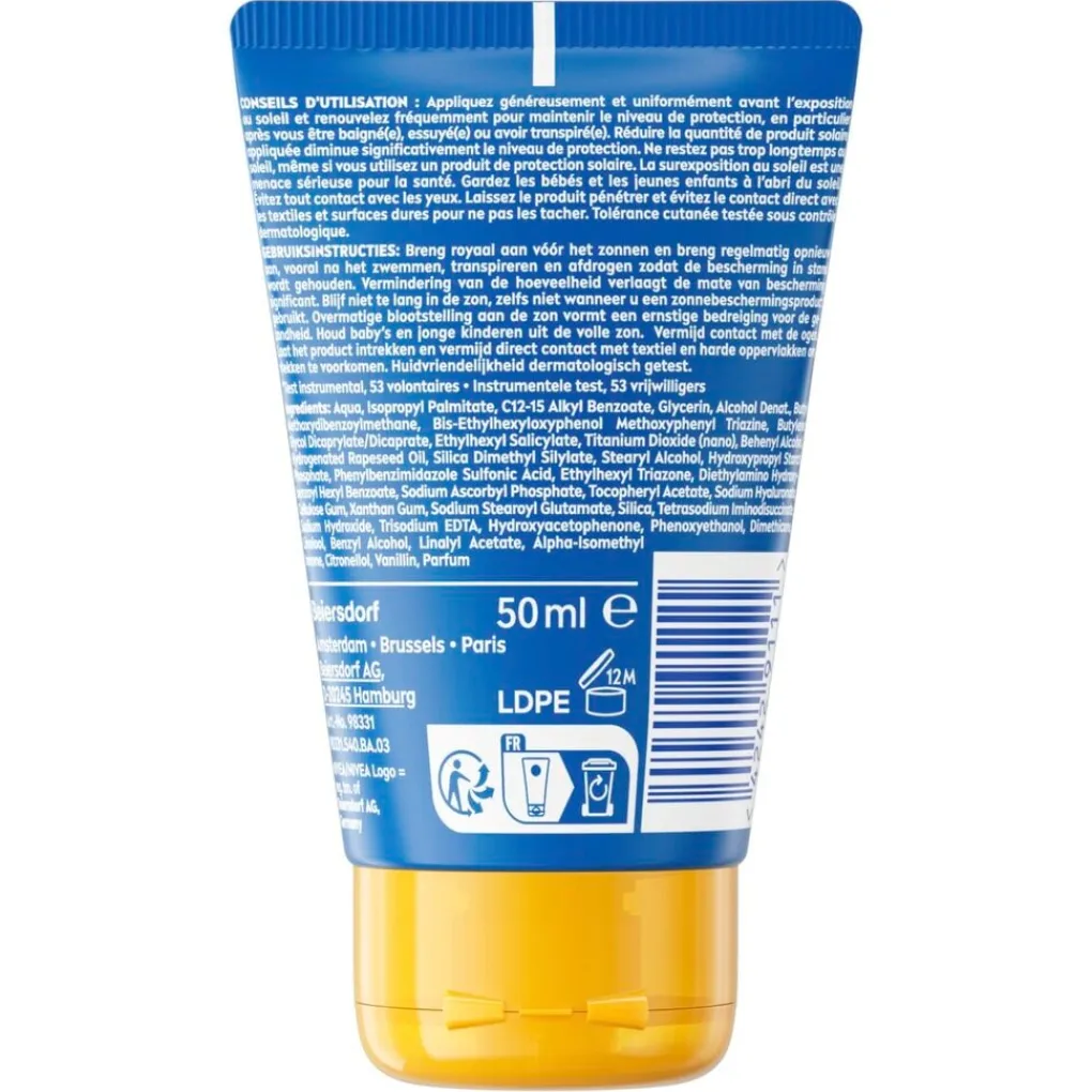 Nivea Sun Zonnebrand>Protect & Hydrate Pocket Size SPF30 Zonnebrandcrème