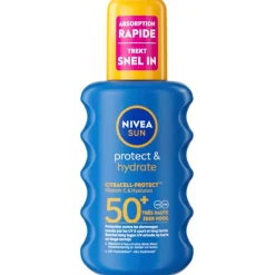 Nivea Sun Zonnebrand>Protect & Hydrate SPF50+ Zonnebrandspray