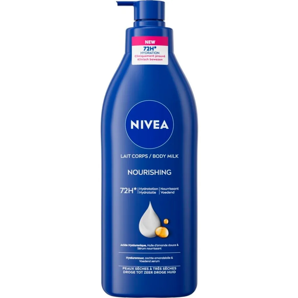 Nivea Bodylotion>Verzorgende Bodymilk met Pomp