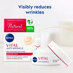 Nivea Skincare Dagcreme>NIVEA Vital Anti-Rimpel 65+ Versterkende Dagcrème