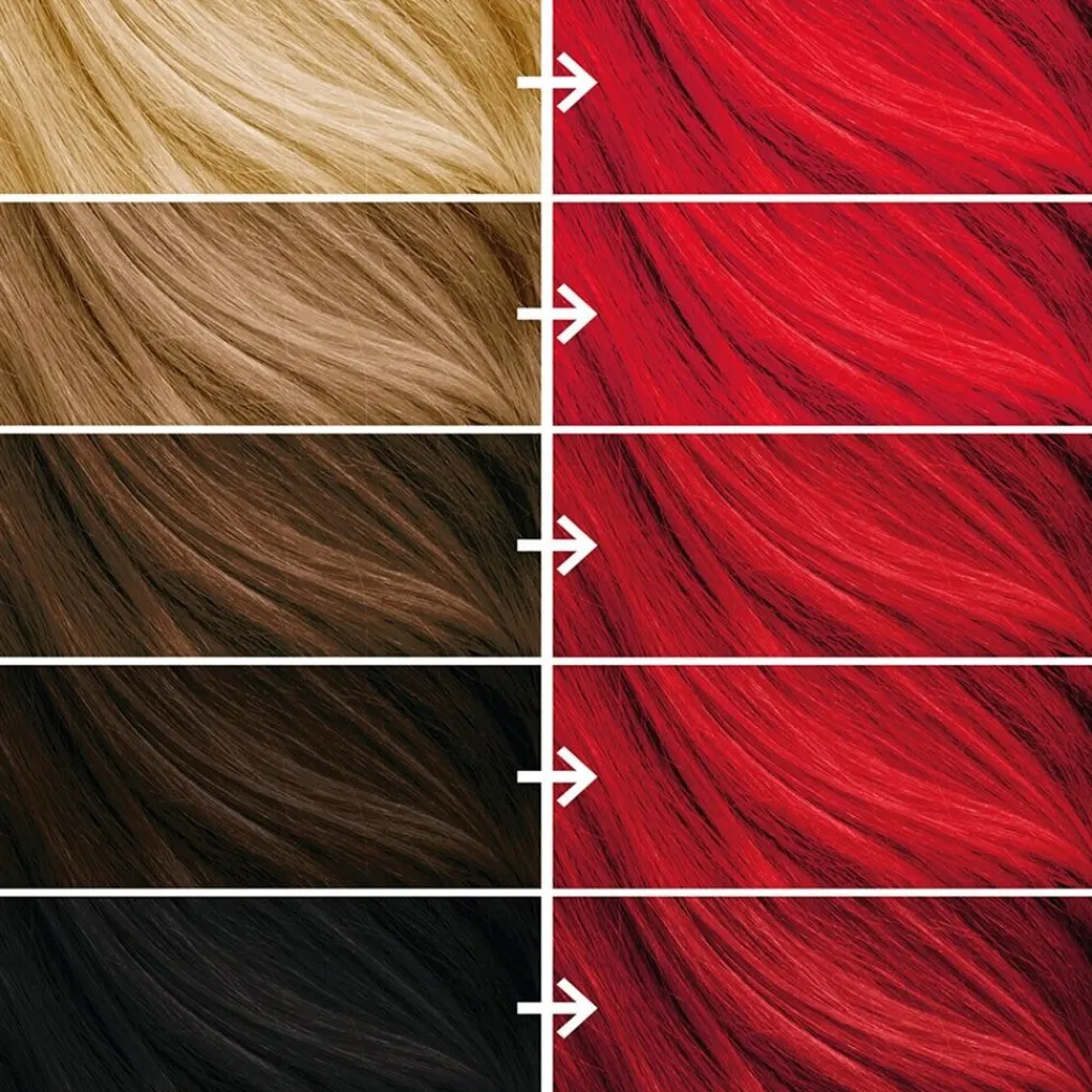 BLEACH LONDON Haarverf>No Vivid Red Permanent Vegan Dye Kit