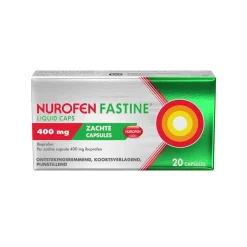 Nurofen Pijn>Fastine Ibuprofen 400mg Liquid Caps