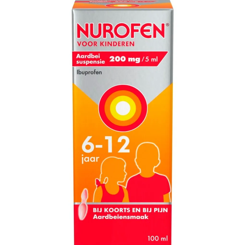 Nurofen Pijn>voor Kinderen Suikervrije Suspensie