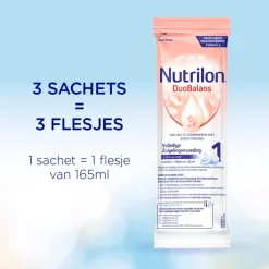 Nutrilon Zuigelingenvoeding>1 Baby Duobalans 0-6 Maanden Sachets