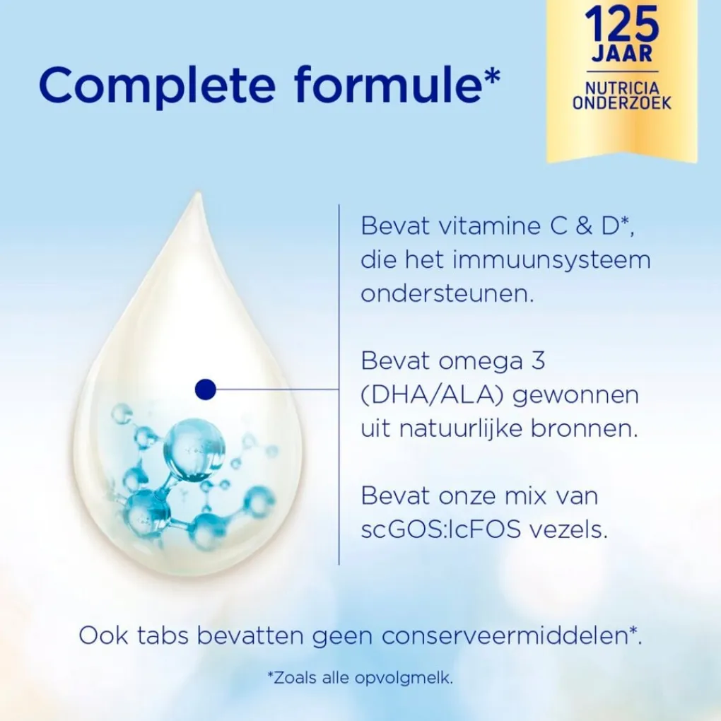 Nutrilon Flesvoeding>2 Baby Opvolgmelk 6-12M Tabs