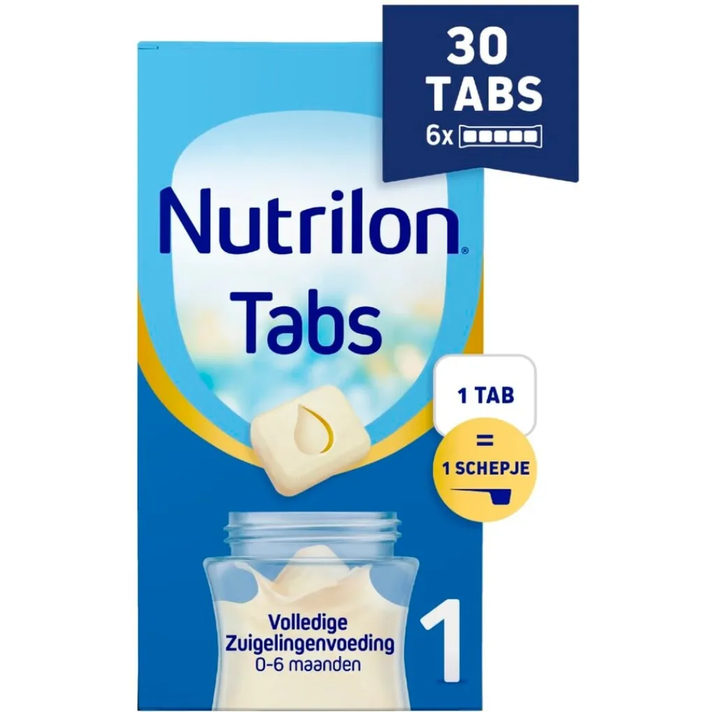Nutrilon Zuigelingenvoeding>1 Baby Opvolgmelk 0-6M Tabs