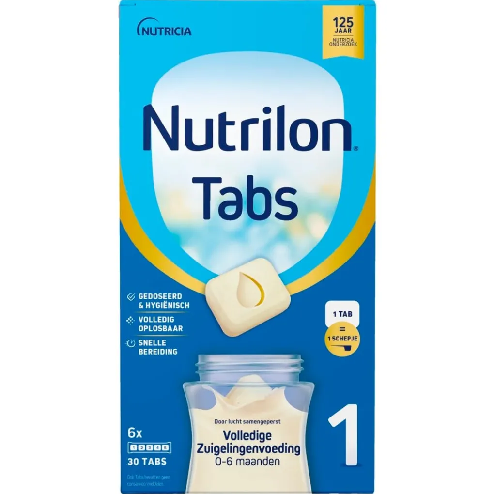 Nutrilon Zuigelingenvoeding>1 Baby Opvolgmelk 0-6M Tabs