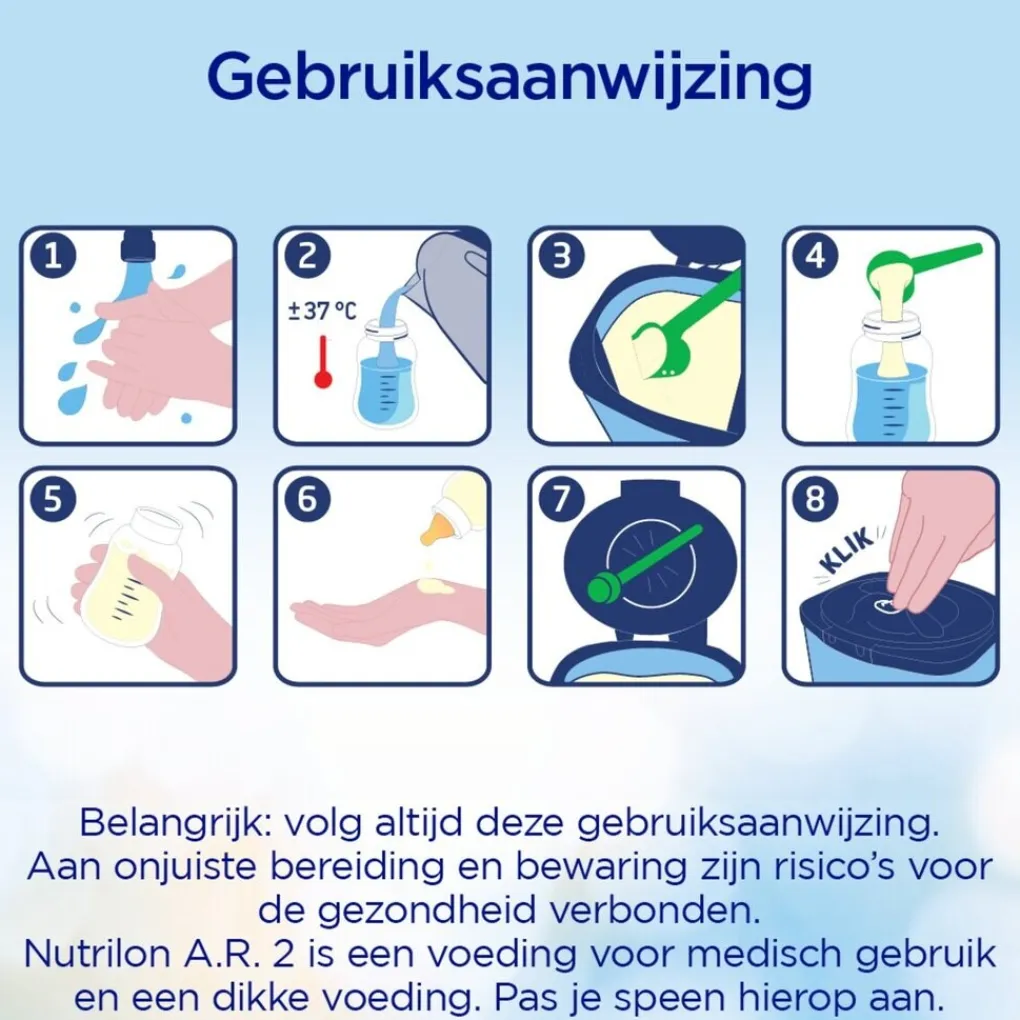 Nutrilon Flesvoeding>A.R. 2 Baby Dieetvoeding Vanaf 6 Maanden