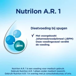 Nutrilon Zuigelingenvoeding>A.R. 1 Dieetvoeding 0-6 Maanden