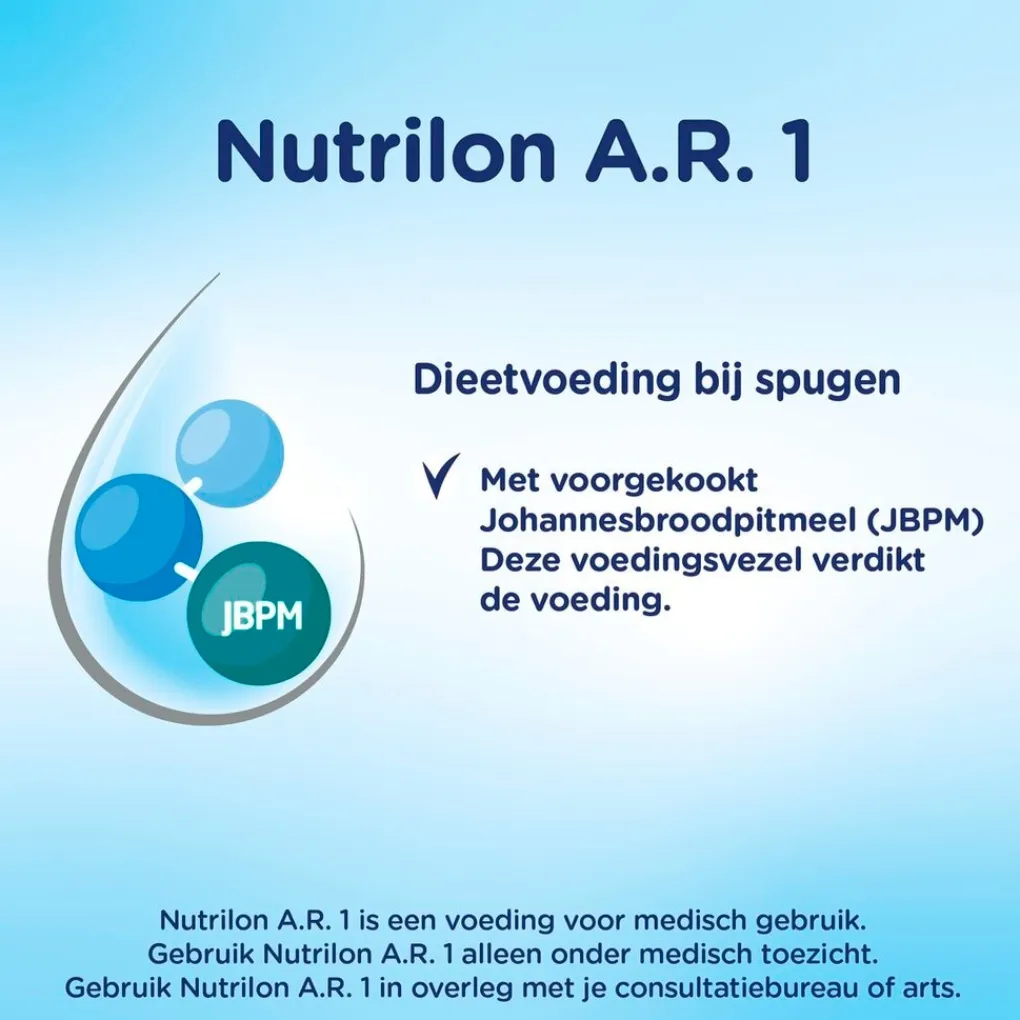 Nutrilon Zuigelingenvoeding>A.R. 1 Dieetvoeding 0-6 Maanden