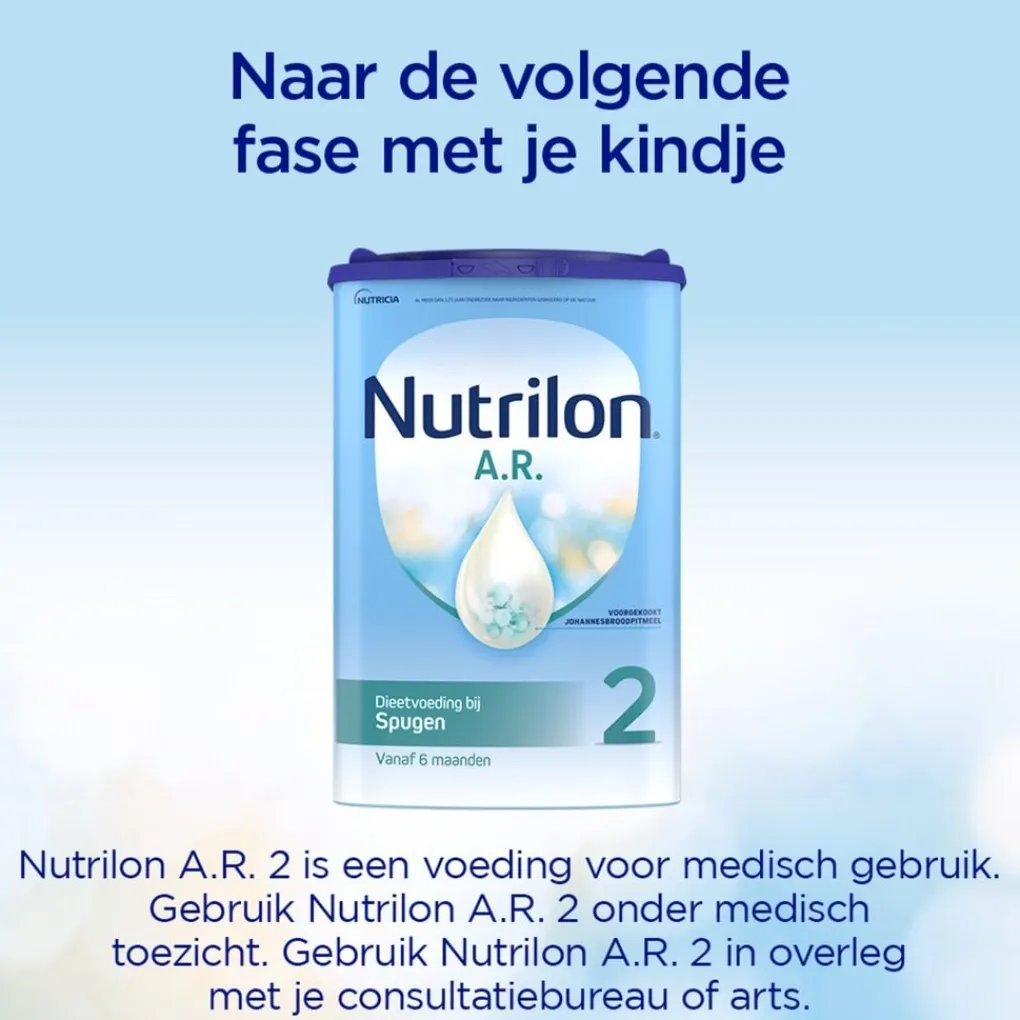 Nutrilon Zuigelingenvoeding>A.R. 1 Dieetvoeding 0-6 Maanden