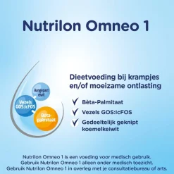 Nutrilon Zuigelingenvoeding>Omneo 1 Baby Dieetvoeding 0-6 Maanden