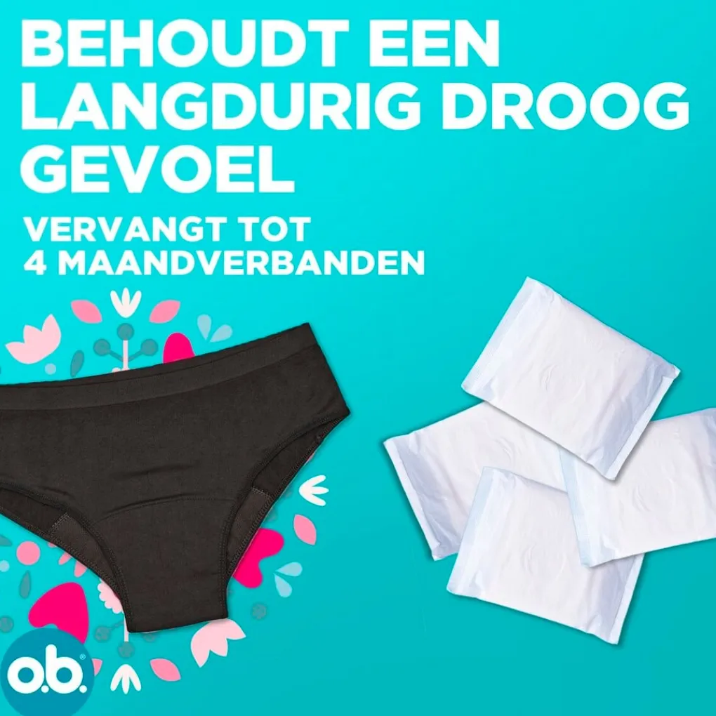 Ob Menstruatieondergoed>o.b. Herbruikbaar Menstruatieondergoed