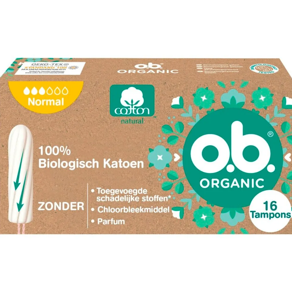 Ob Tampons>o.b. Organic Cotton Normal Tampons