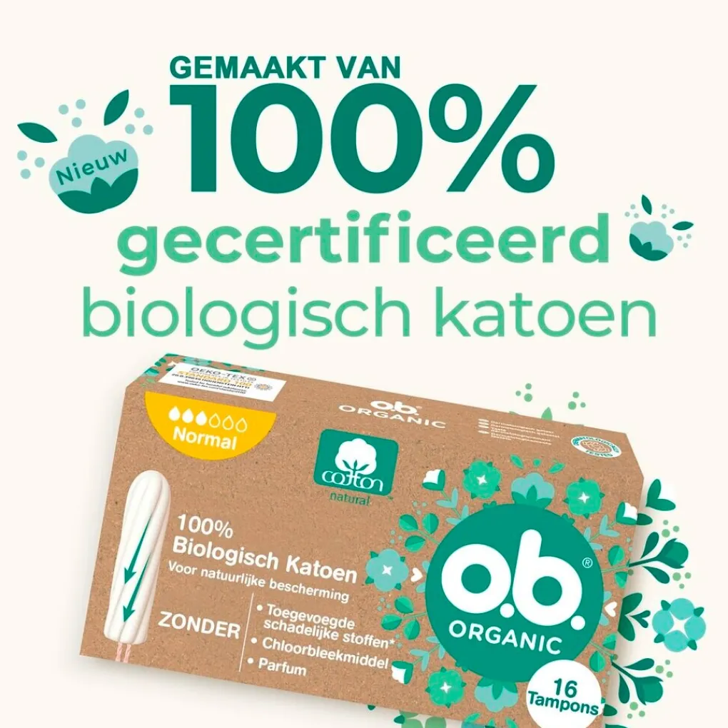Ob Tampons>o.b. Organic Cotton Normal Tampons