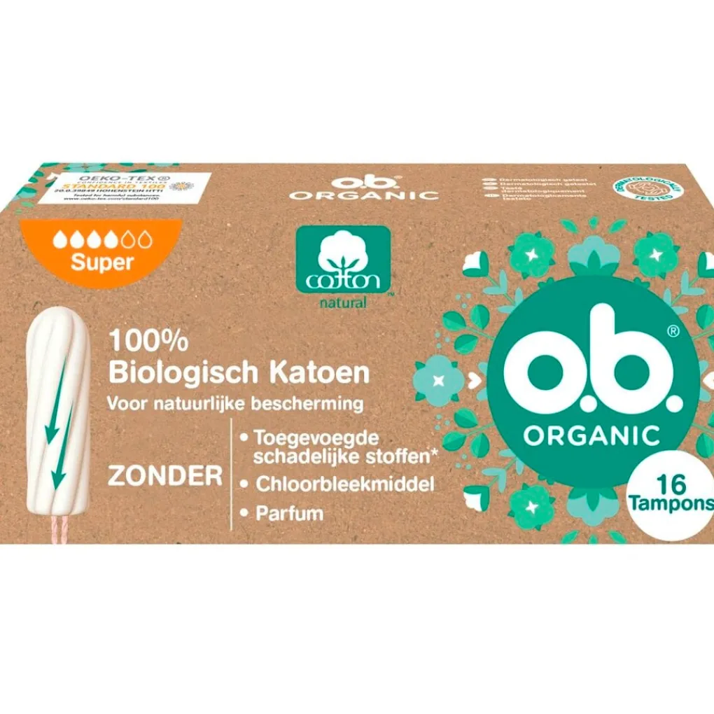 Ob Tampons>o.b. Organic Cotton Super Tampons