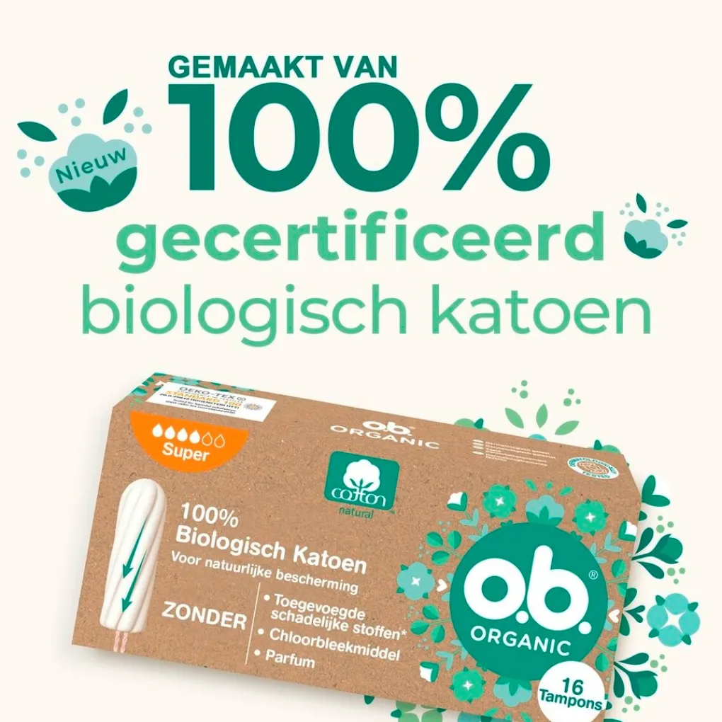 Ob Tampons>o.b. Organic Cotton Super Tampons