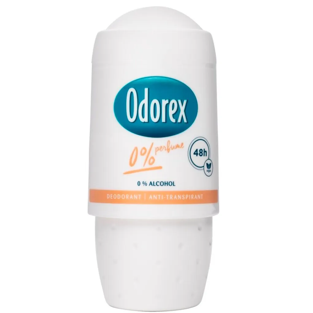 Odorex Deoroller>0% Perfume Deodorant Roller