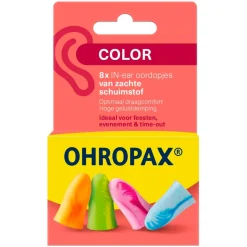 Ohropax Oor En Mond>Gekleurde Oordopjes