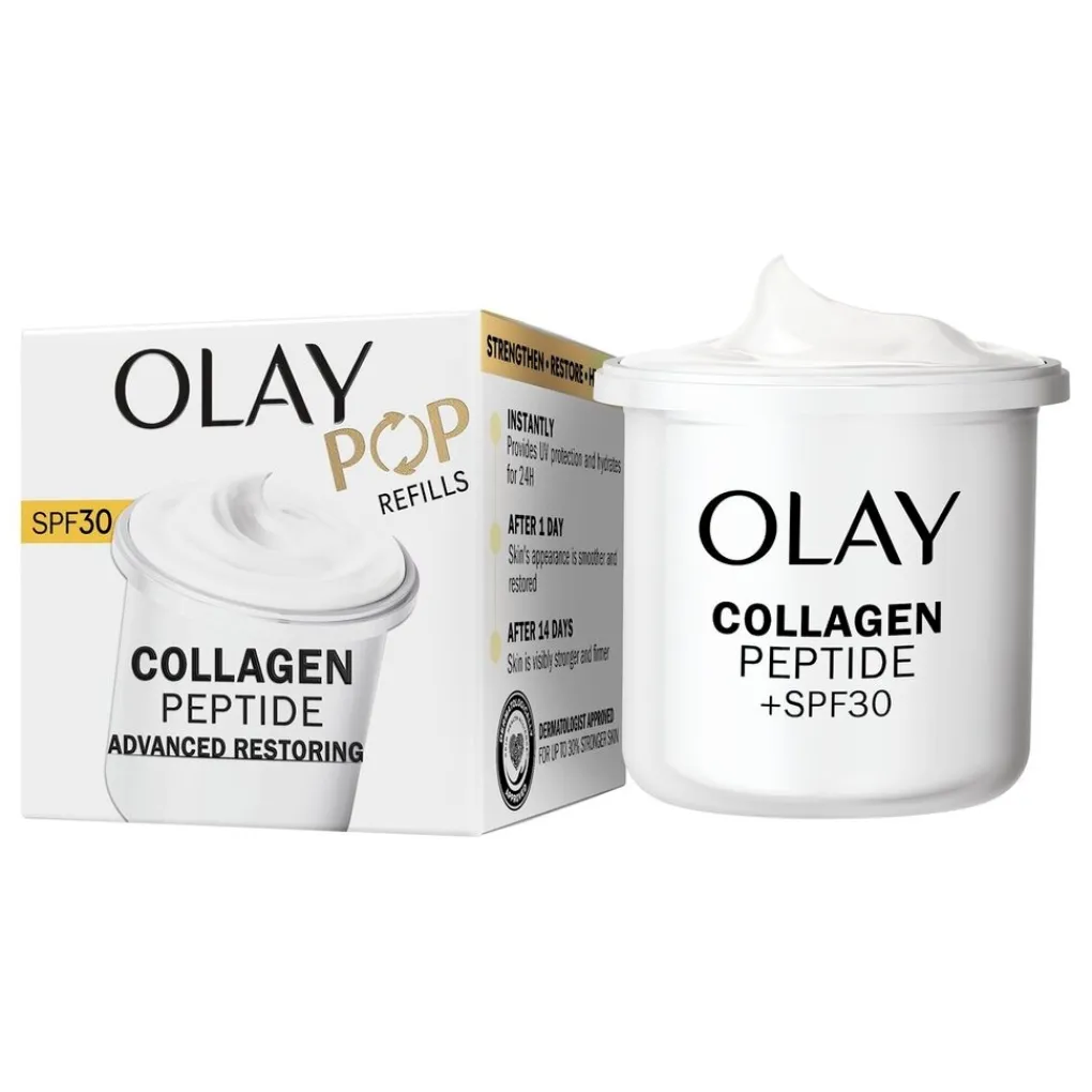 Olay Dagcreme>POP Collagen Peptide SPF30 Dagcrème Navulling