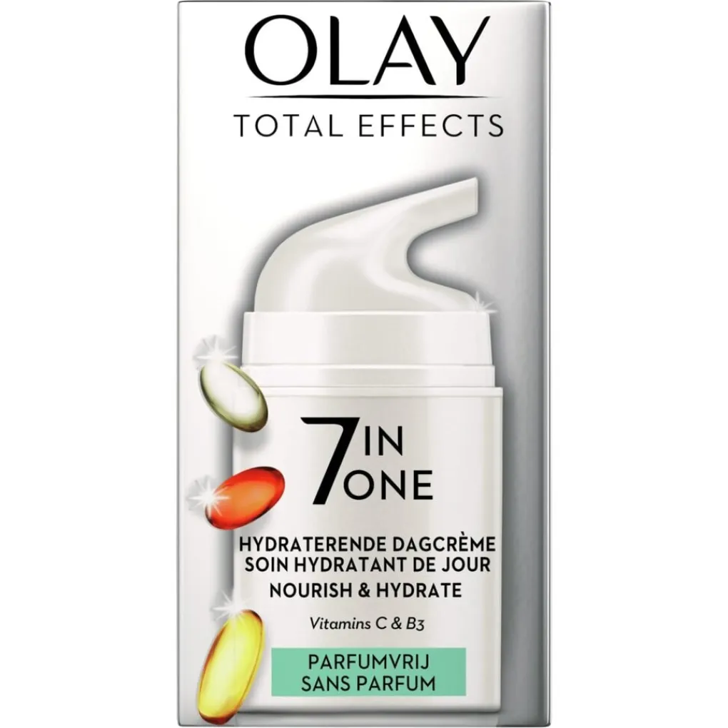 Olay Dagcreme>Total Effects 7 In One Hydraterende Parfumvrije Dagcrème