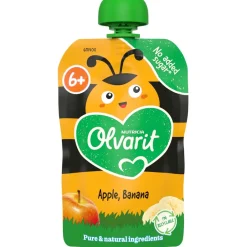 Olvarit Fruithapjes>6+M Appel Banaan Knijpfruit