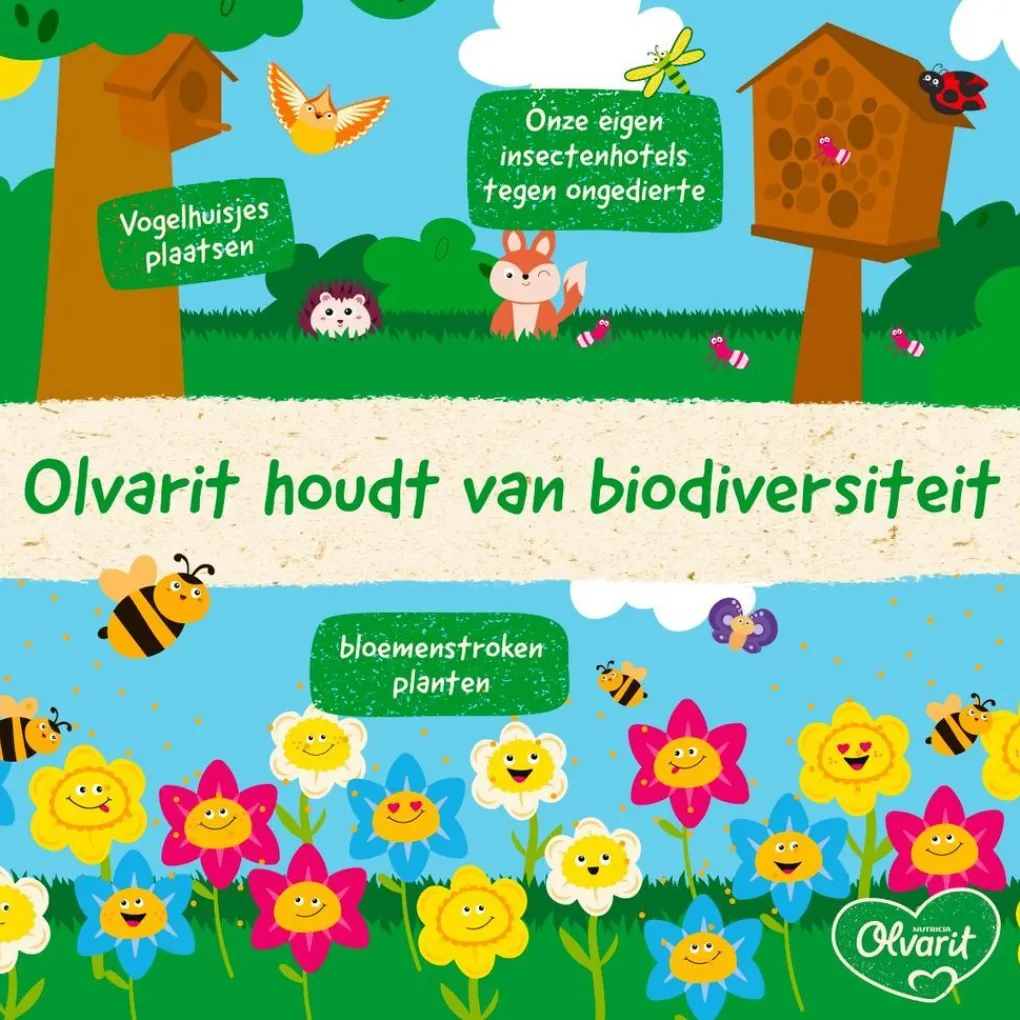 Olvarit Fruithapjes>12+M Banaan Kiwi Aardbei Knijpfruit
