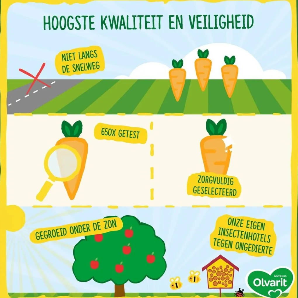 Olvarit Babymaaltijden>4+M Bloemkool