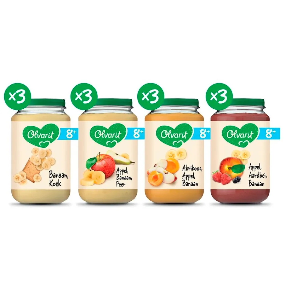 Olvarit Fruithapjes>8+M Fruit Variatiemenu