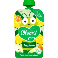 Olvarit Fruithapjes>6+M Peer Banaan Knijpzakje