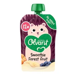 Olvarit Fruithapjes>12+M Smoothie Bosvruchten Knijpfruit
