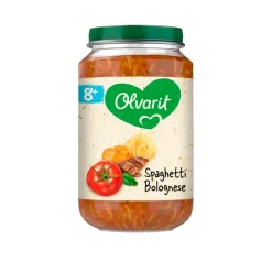 Olvarit Babymaaltijden>8+M Spaghetti Bolognese
