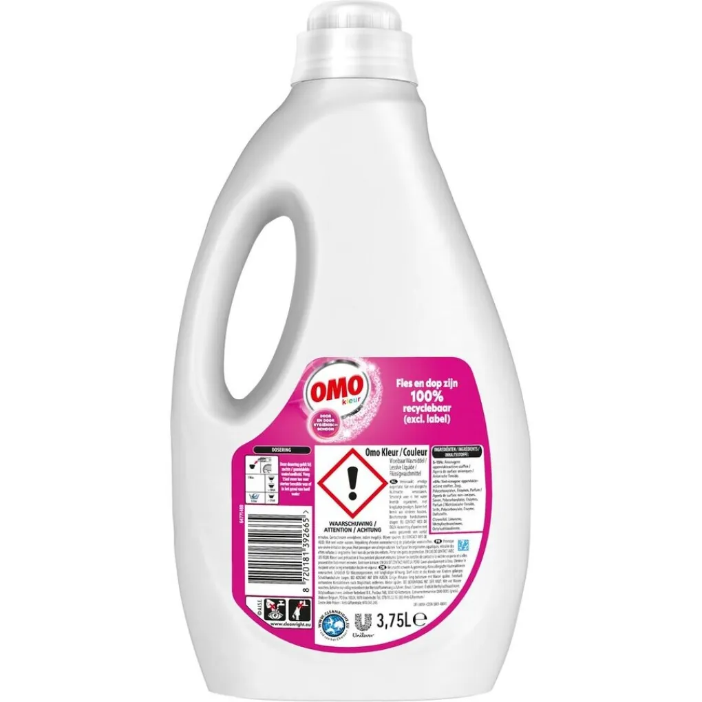 Omo Wasmiddel>Kleur XXL Vloeibaar Wasmiddel