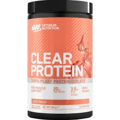 Optimum Nutrition Proteïne (Eiwit) Poeders>Clear Protein Juicy Peach 100% Plant Protein Isolate