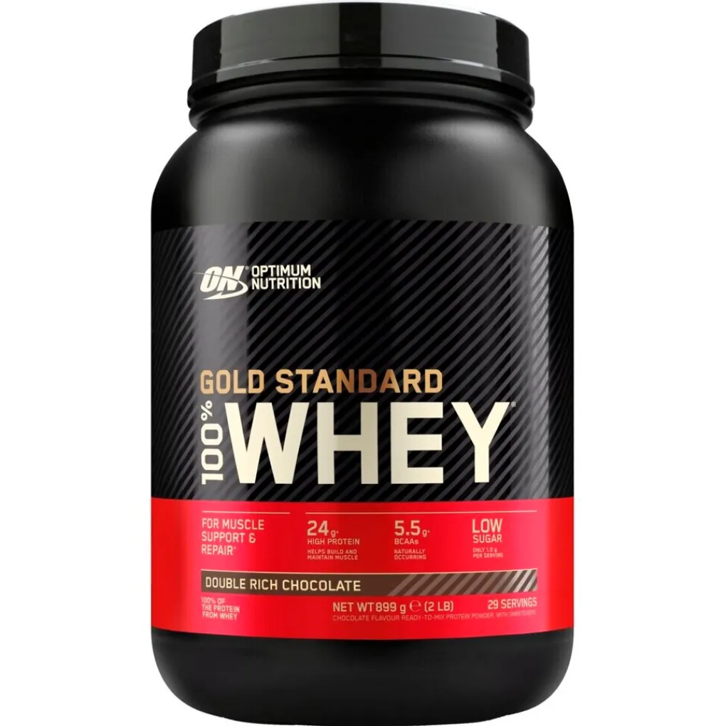 Optimum Nutrition Proteïne (Eiwit) Poeders>Gold Standard Double Rich Chocolate 100% Whey Protein Powder