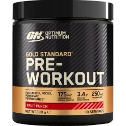 Optimum Nutrition Pre-Workout>Gold Standard Fruit Punch Pre-Workout