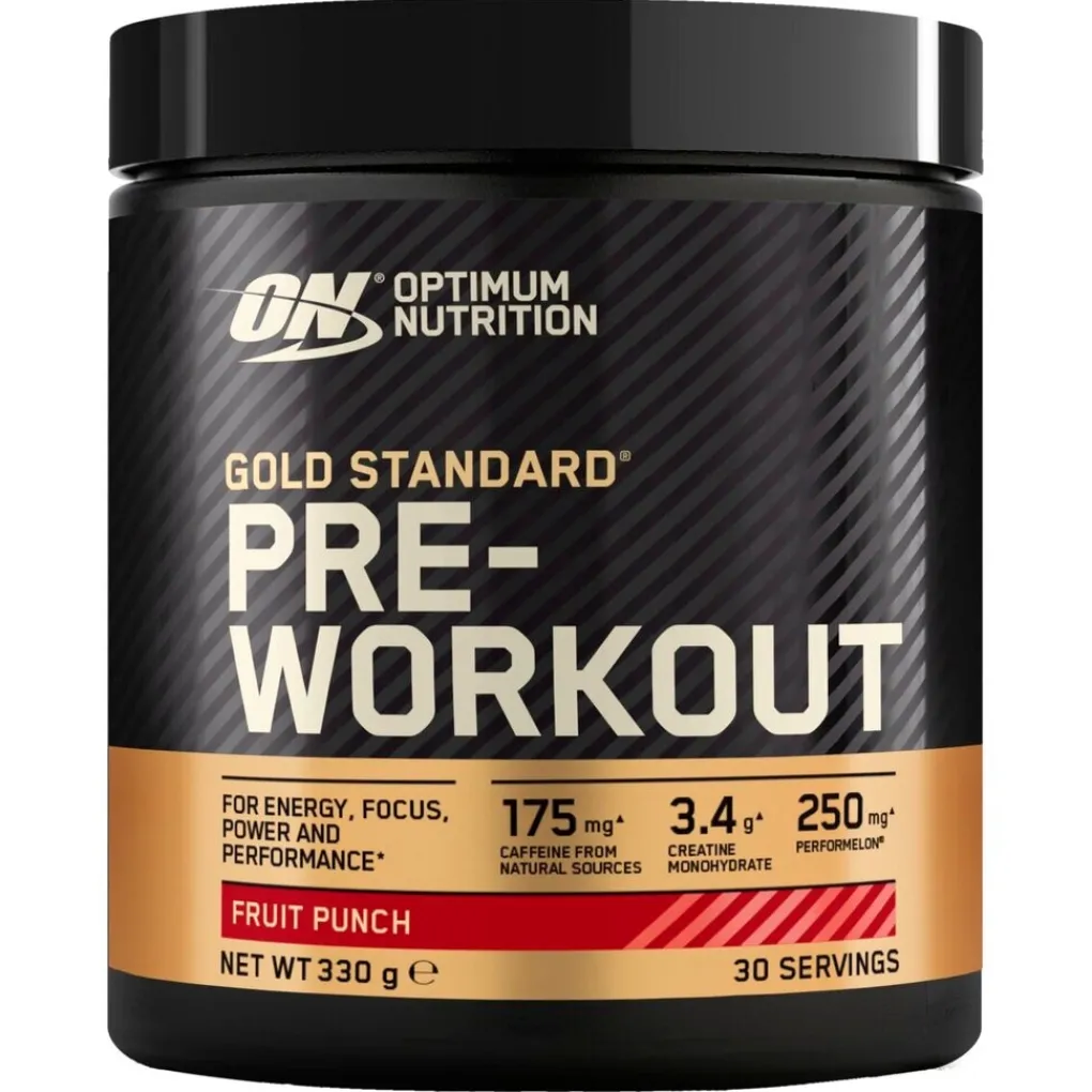 Optimum Nutrition Pre-Workout>Gold Standard Fruit Punch Pre-Workout