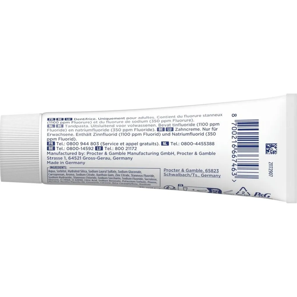 Oral B Tandpasta>Oral-B Advanced Gezonde Whitening Arctic Fresh Tandpasta