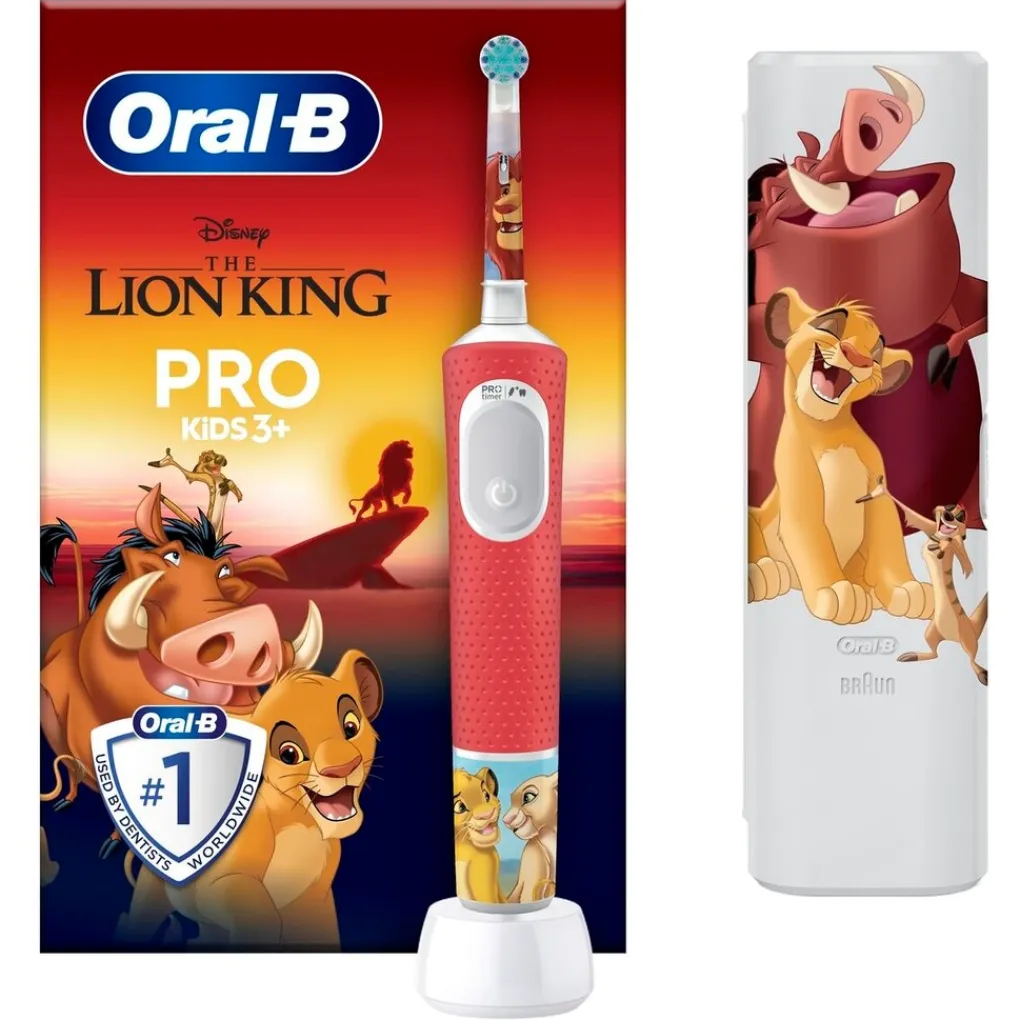 Oral B Elektrische Tandenborstels>Oral-B Disney the Lion King Special Edition Elektrische Tandenborstel