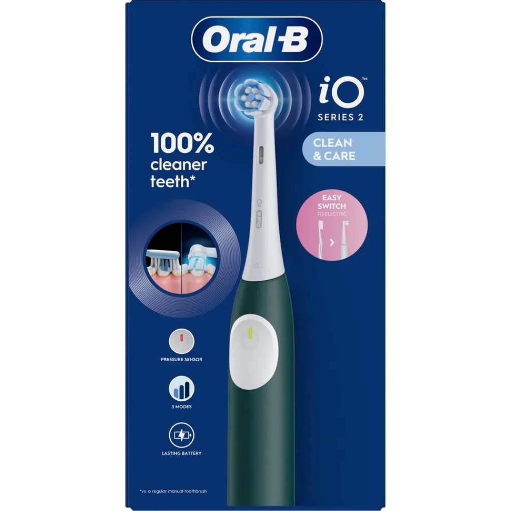 Oral B Elektrische Tandenborstels>Oral-B iO series 2 Clean & Care Elektrische Tandenborstel