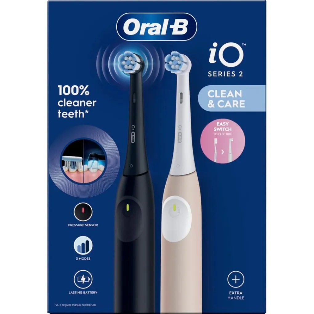 Oral B Elektrische Tandenborstels>Oral-B iO series 2 Clean & Care Elektrische Tandenborstels