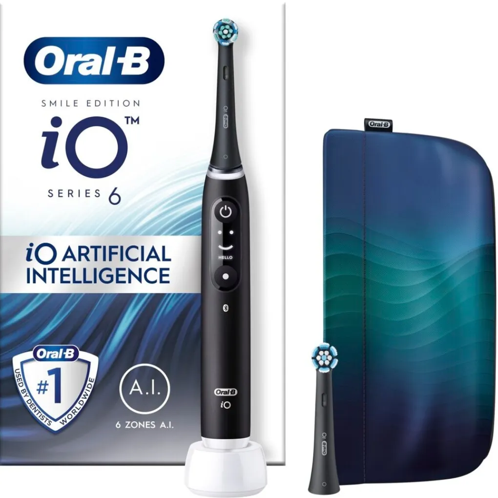 Oral B Elektrische Tandenborstels>Oral-B iO6 Smile Elektrische Tandenborstel