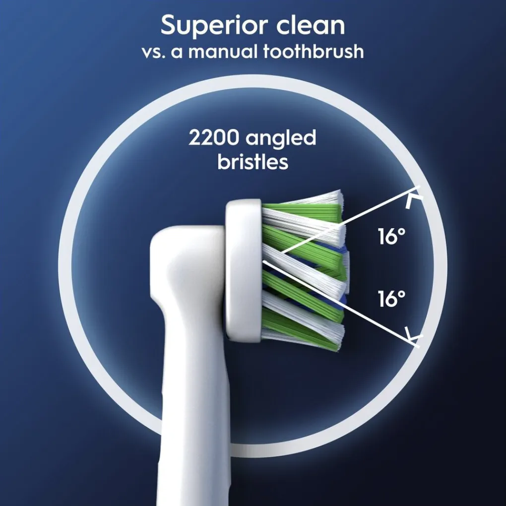 Oral B Opzetborstels>Oral-B Pro Cross Action Opzetborstels