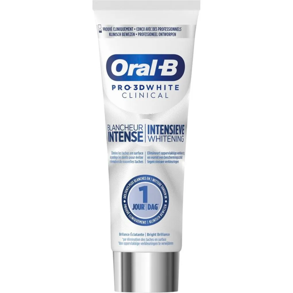 Oral B Tandpasta>Oral-B Pro 3D White Clinical Intensieve Whitening Tandpasta
