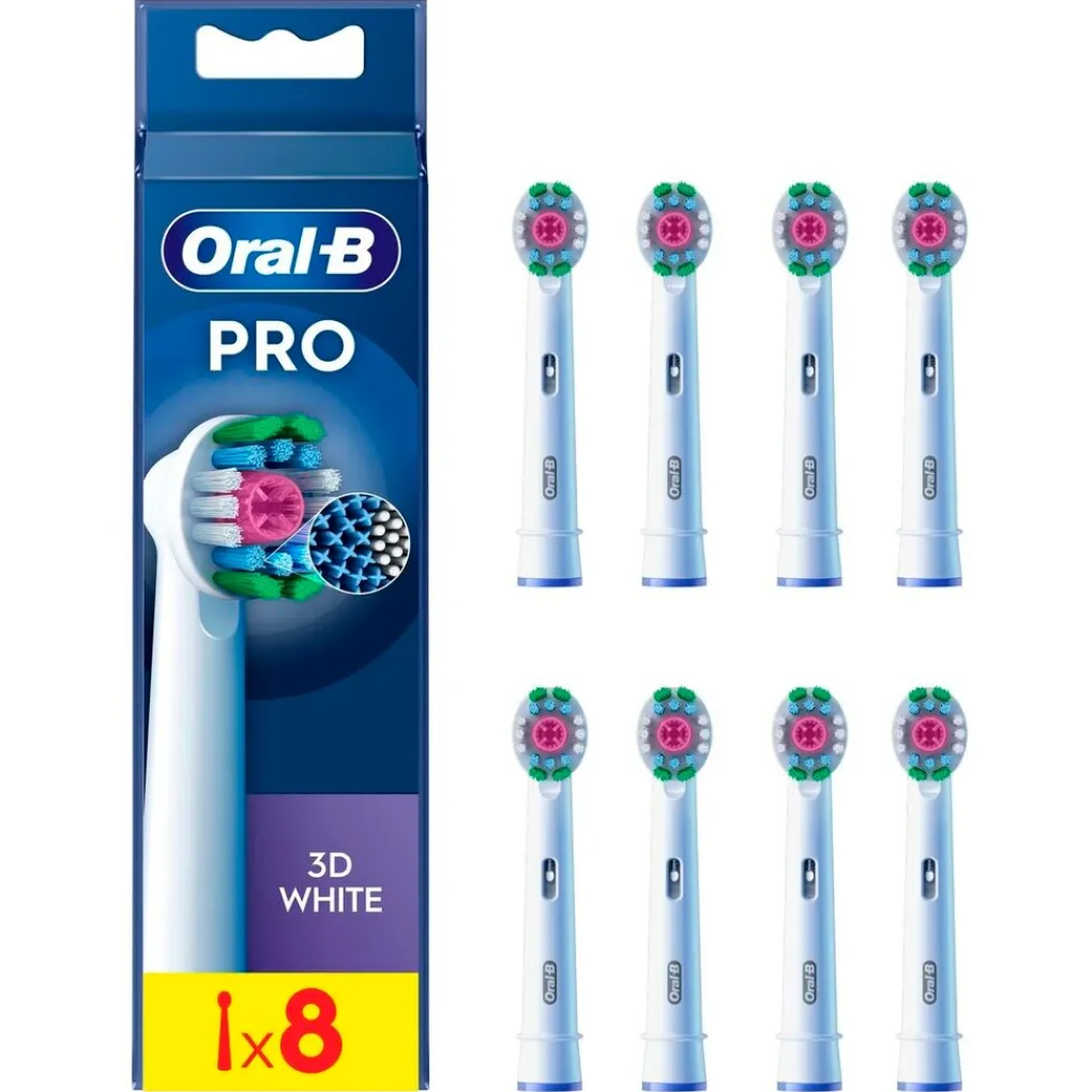 Oral B Opzetborstels>Oral-B Pro 3D White Opzetborstels