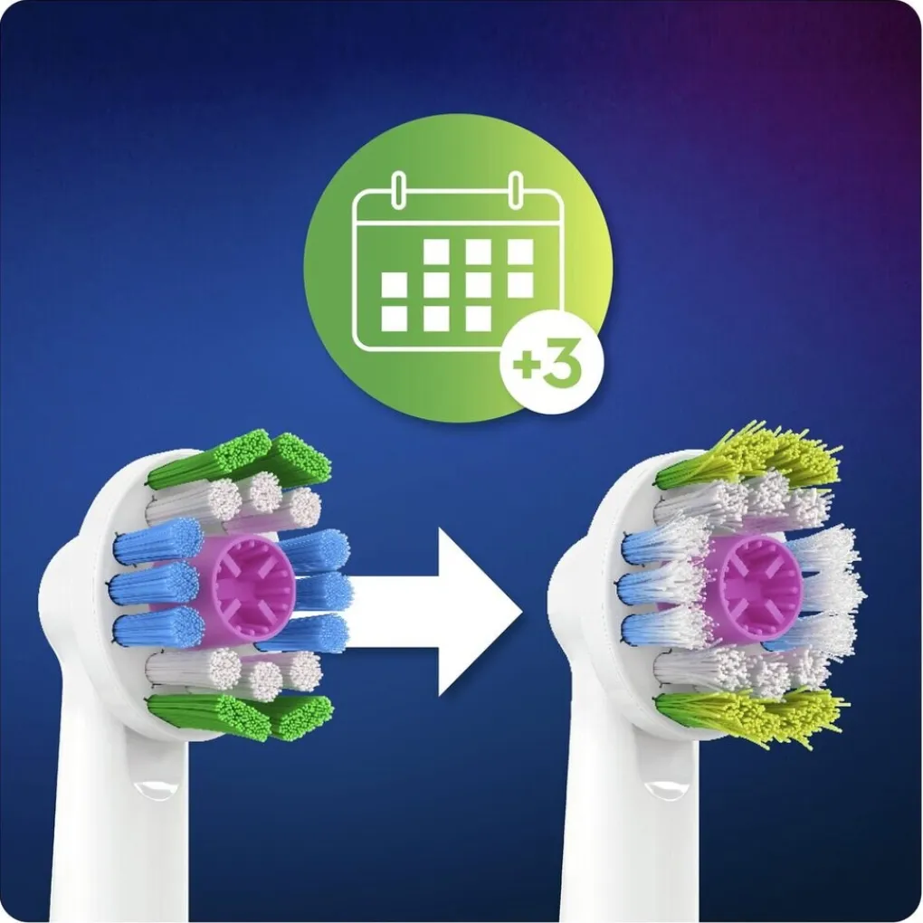 Oral B Opzetborstels>Oral-B Pro 3D White Opzetborstels