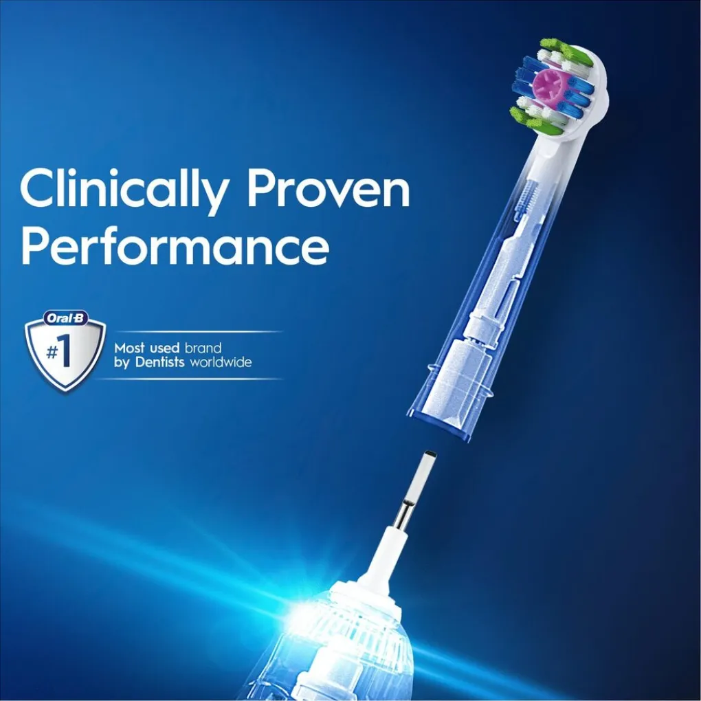 Oral B Opzetborstels>Oral-B Pro 3D White Opzetborstels