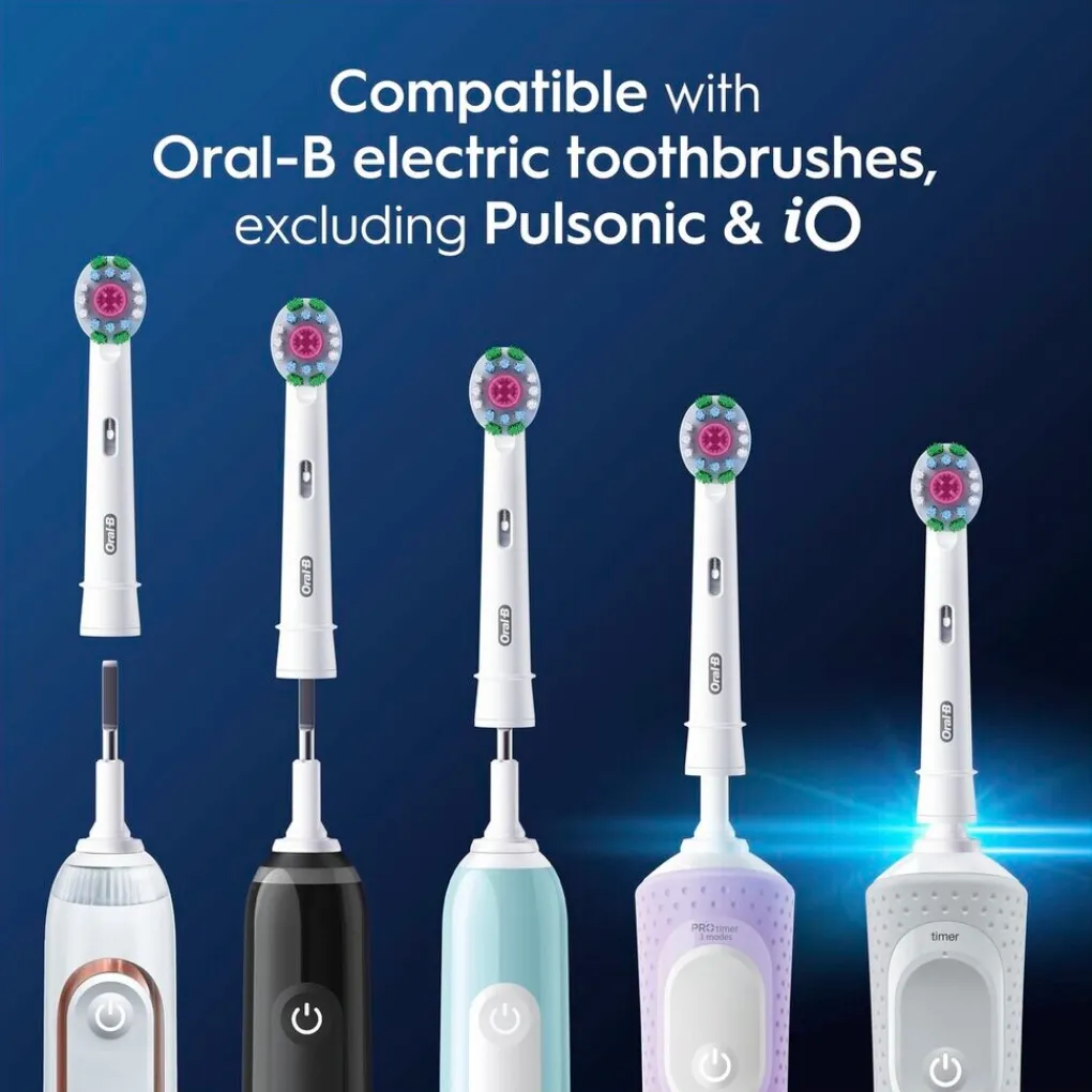 Oral B Opzetborstels>Oral-B Pro 3D White Opzetborstels