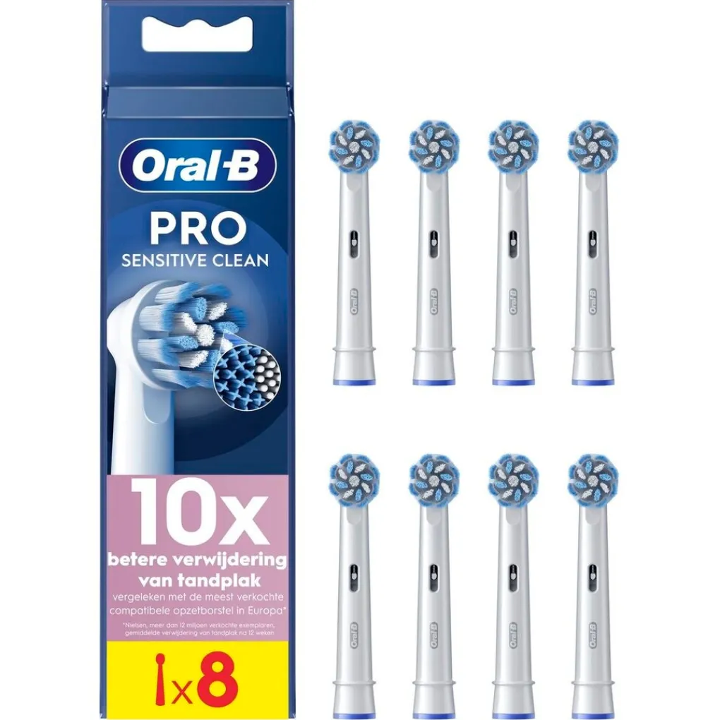 Oral B Opzetborstels>Oral-B Pro Sensitive Clean Opzetborstels